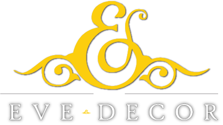 eve decor symbol logo white